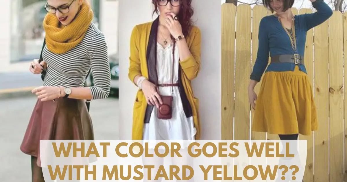 What Color Goes Well with Mustard Yellow