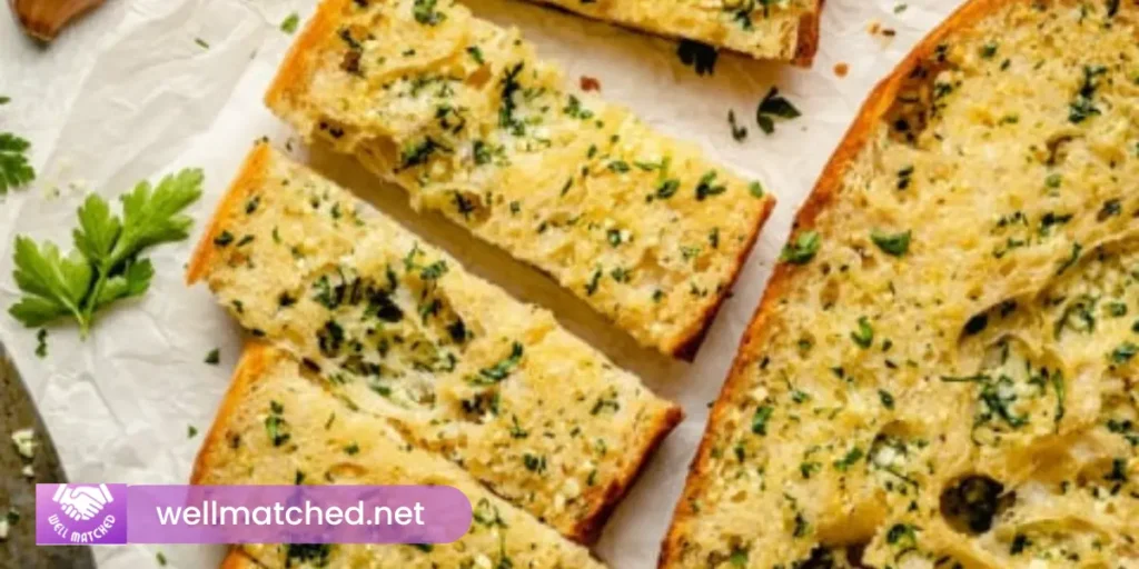 Garlic Bread with Pasta Salad